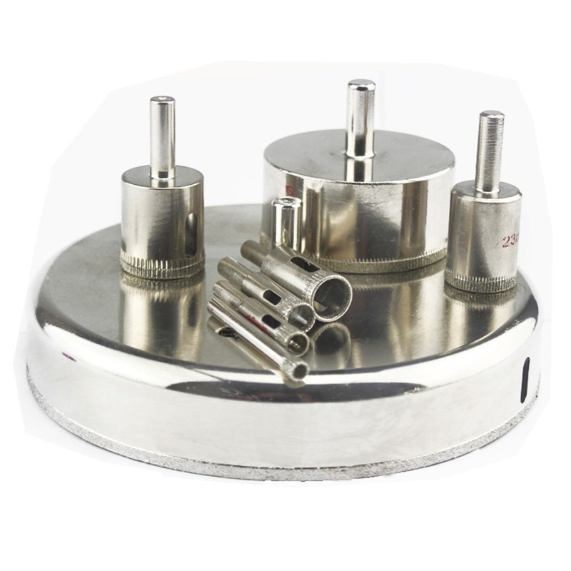 金刚石玻璃钻头开孔器 瓷砖打孔钻头0--0-10-15-17MM