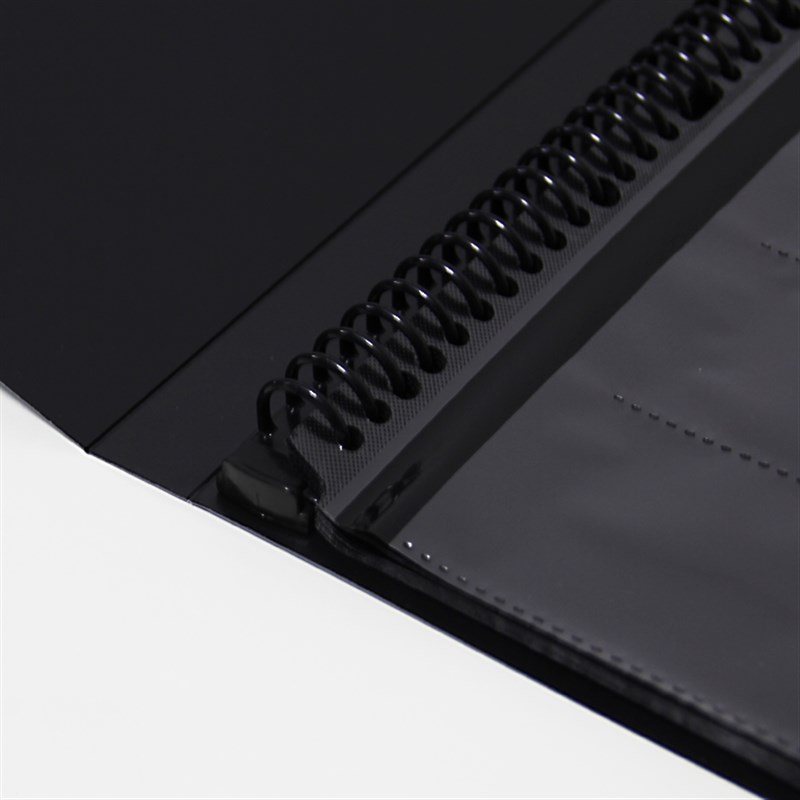 树德商务名片册30孔活页300名大容量办公男士名片夹卡片夹