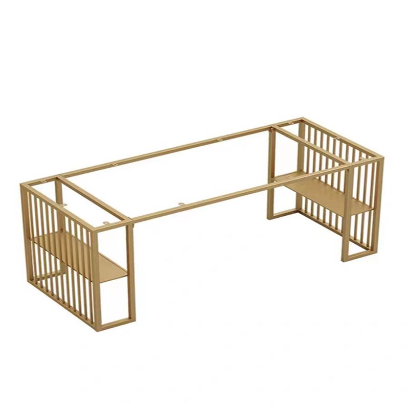 时尚金属铁艺桌子脚岩板桌架茶几桌桌脚会议桌餐桌腿置物桌腿支架