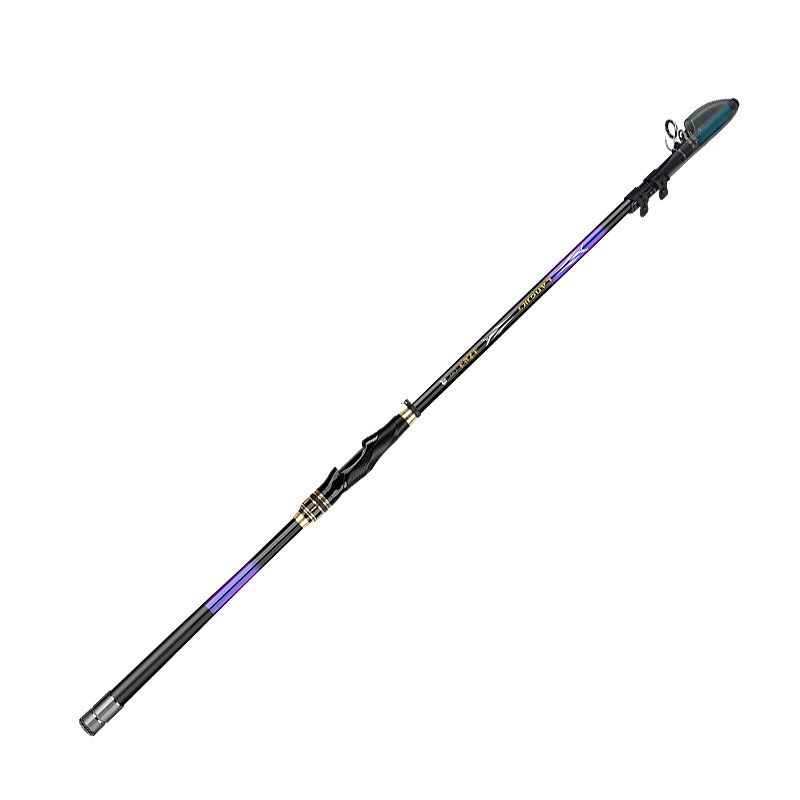 浪尖酷渔新款矶竿矶钓竿远投滑漂专用大导环碳素超轻硬矶钓杆装