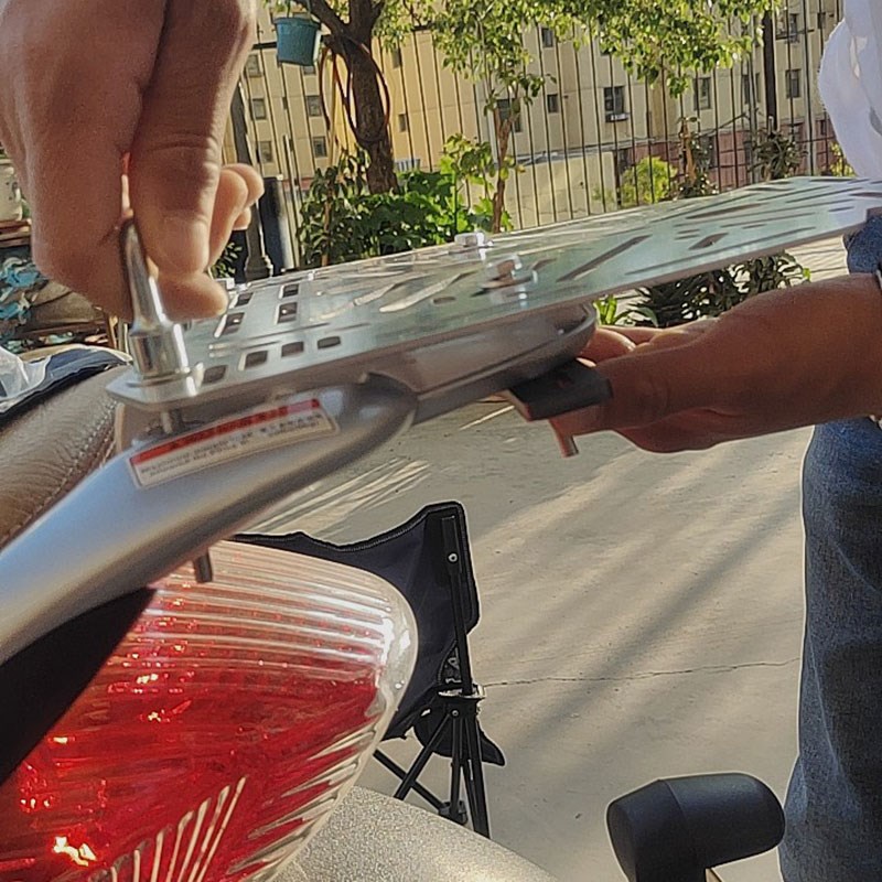 提拉米苏货架尾箱底座转接盘后备箱支架无损安装不锈钢盘