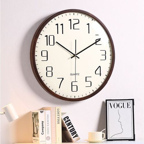 现代创意艺术挂钟免打孔客厅时尚钟表静音时钟挂墙2025新款简约钟