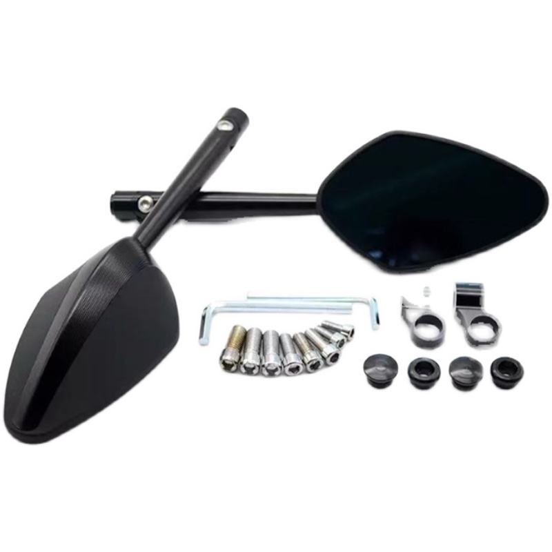 适用于春风SR0改装后视镜 0sr反视镜铝合金倒车镜配件