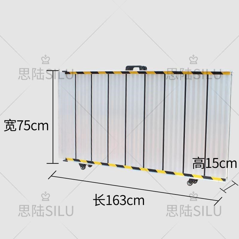铝坡道伸缩式条坡道板无障碍移动斜坡残疾人楼梯踏板轮椅过道板