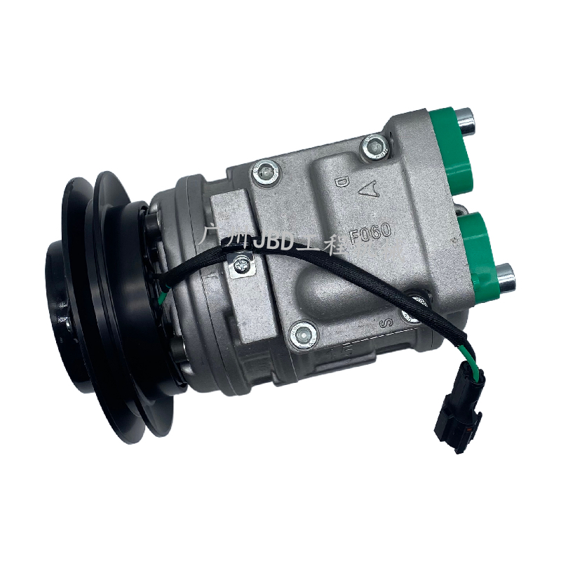 挖土机三一SY55C 0C 5C 75C 95-9空调压缩机山推0 75 85冷气泵