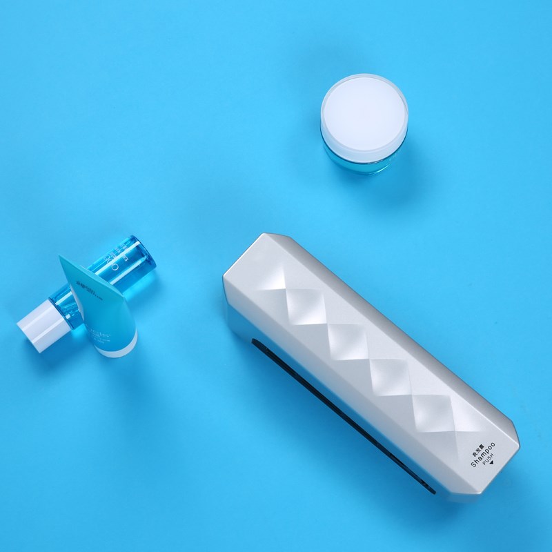 伯特雷诺三头皂液器按压瓶洗手液机挂壁器洗发水沐浴露盒子免打孔