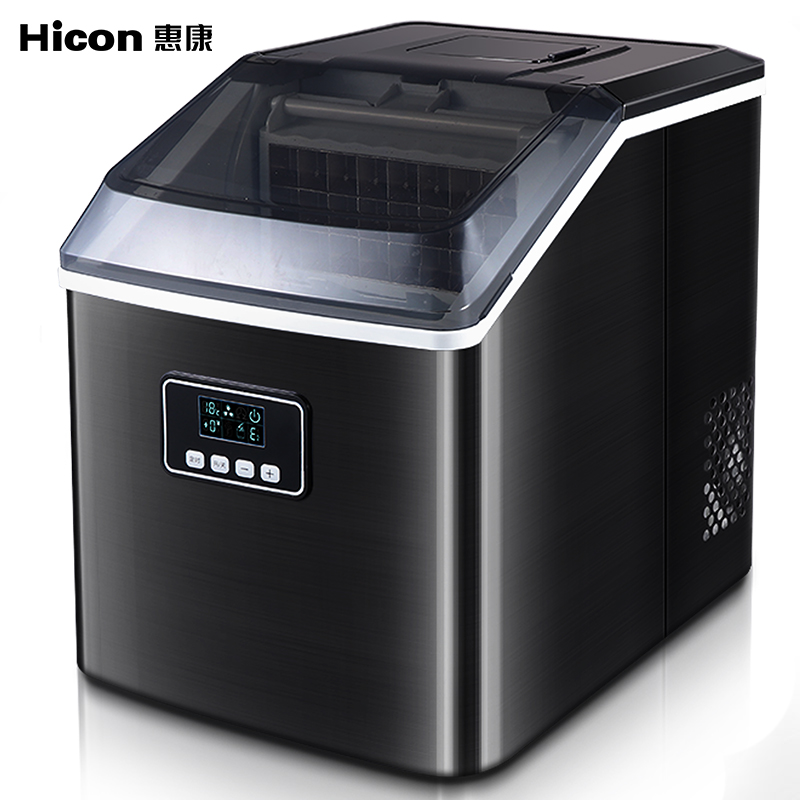惠康制冰机商用奶茶店小型酒吧kg迷你全自动家用方冰块制作机器