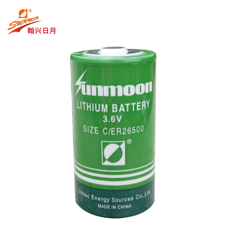 日月锂电池ER20 高容量3.v流量标 计量标 物联网C型 2号电池