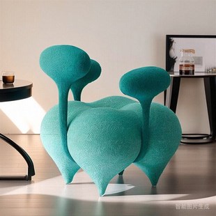 设计师休闲椅样板间客厅家用现代创意个性单人沙发椅魔法气球椅