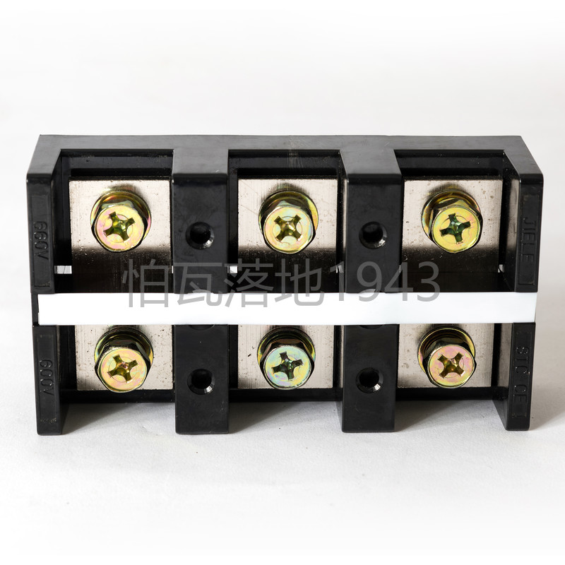 高品质TC-03 (铜件) 3位/0 大电流接线端子 接线排 柱连接器