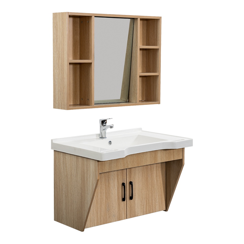 定制养老院洗手台盆镜柜一体浴室柜康养中心敬老院适老化台盆柜子