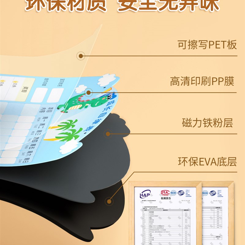 儿童成长自律表奖励记录表行为好习惯养成暑期计划表孩子的积分卡