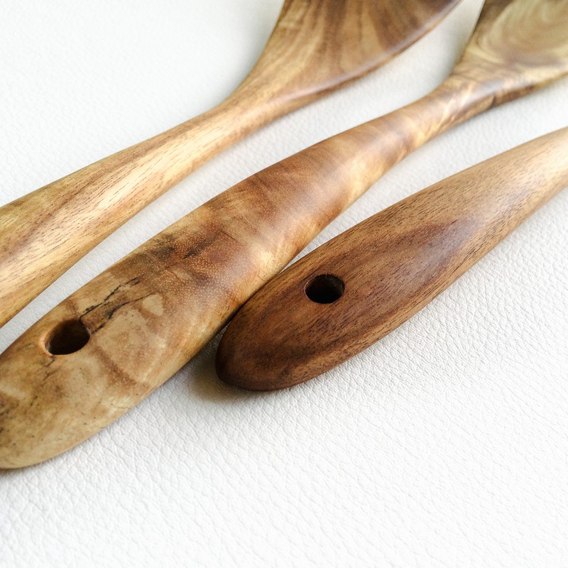 左迹/相思木 烹饪铲 锅铲不发霉不开裂 整木无漆健康木铲