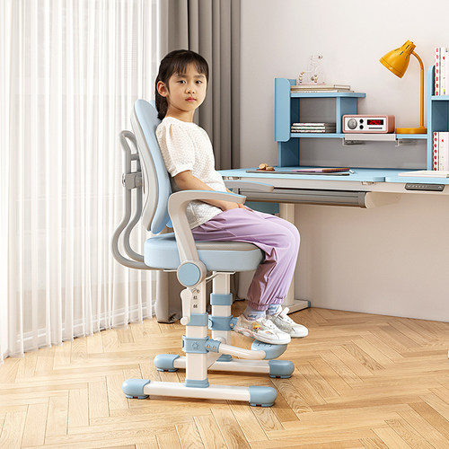 儿童学习椅子学生写字椅书桌椅矫正坐姿家用座椅可调节升降椅凳子