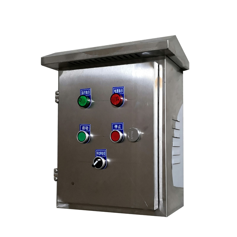 定制防水不锈钢配电箱 防腐防雨控制箱水泵排污泵室外门控制柜