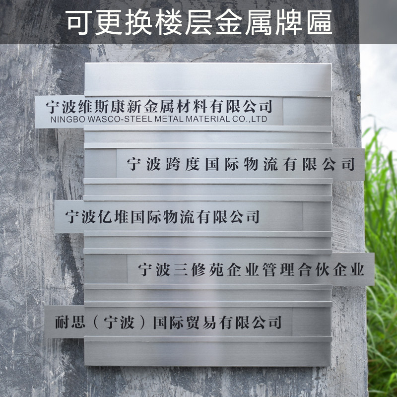 不锈钢楼层索引牌写字楼商场更换楼层指示牌分布图医院导向牌定做