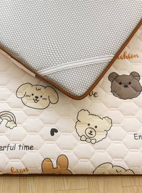 a0105金SL类学生床垫软糯垫泡泡棉床加厚折叠子褥地铺大维豆纤床