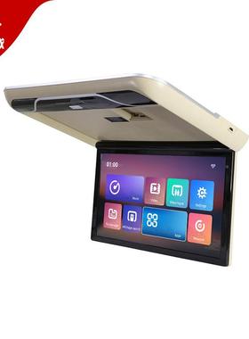 厂家新款车显载安吸卓顶器1示9寸汽车高清电视吊顶屏hCMC-1928dmi