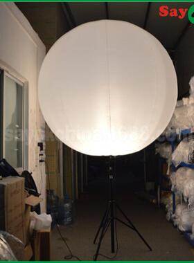 宣活动广告气球充气引户路灯灯外光支架球酒吧引EAN路传充气灯