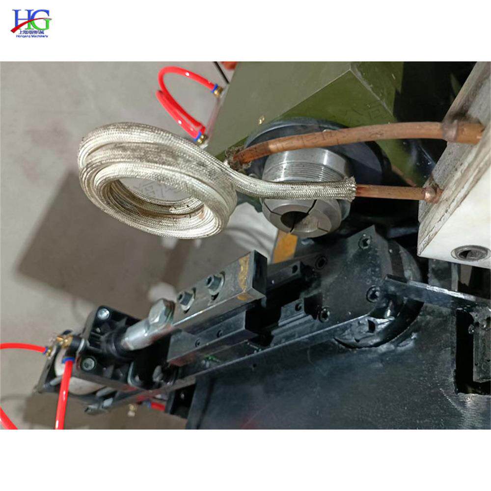 动全自钢管铁管旋封口机平头圆管头钢管端头压机圆圆形锁EEV口机