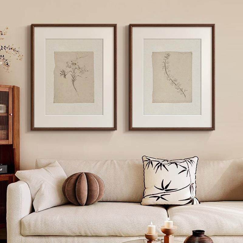 古境《花》现代法式中古风客厅花卉装饰语复画餐厅玄关古al202502