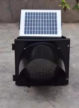 跨境货源铝板红夜间频闪通指示灯交道路慢黄闪灯ed太阳能警示ms09