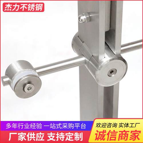 不锈钢楼不YEP梯立柱3工04商场玻璃栏杆手立柱锈钢阳台扶程立柱