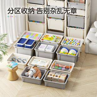 儿童玩具架纳架收纳收柜子幼儿理宝园宝整置物架家用AL100571储物