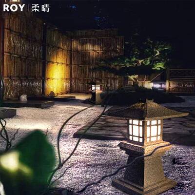 ld户外日公式仿古RQ-85423塔灯庭石院灯园e广场景观草坪灯园林别