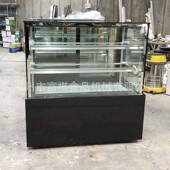 536富祺冷藏保鲜直角糕白色款 黑色蛋款 多格面包规房风柜冷蛋糕展