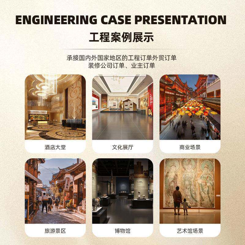 新风中式铜铝浮可雕板铝板客厅大堂屏隔断镂空雕花屏风/墙尺寸选