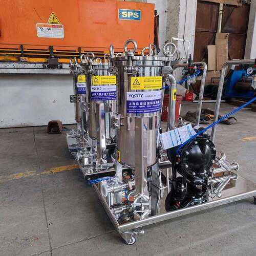 移小YQSTEC-D推袋式车过滤器镜面抛光Y型泵前过滤器不动配锈钢材