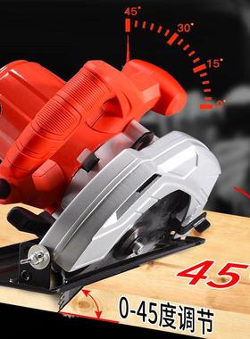 电5963圆寸锯电锯台7寸89寸可倒装锯功木工工具电动电锯大率切割