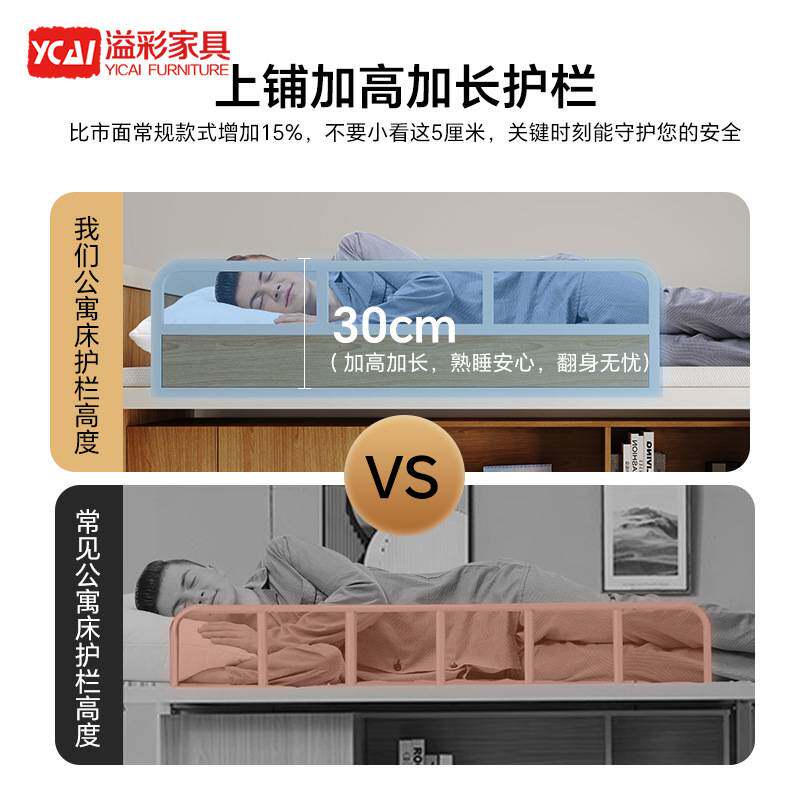 学生上床下桌高低铁架床带衣柜书桌组合床学校宿舍连体公寓床