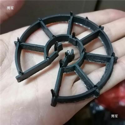 建筑2.5立钢筋725保护层塑料卡子垫剪力墙带夹垫块厚4厘飞轮柱加
