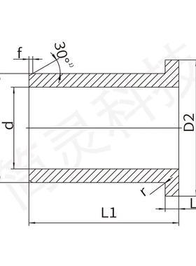 简灵车件零部耐磨轴套102F420M-20润2汽530-07自滑