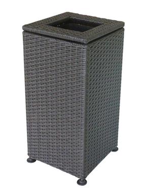 欧式形方垃圾桶纸篓厅收纳店卫生桶大容量厕所卫生间客厨房t16485