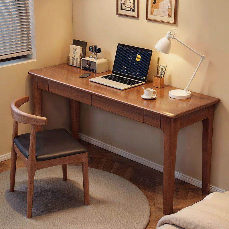 全实书桌户型家用成人木长桌现代简约学生小学条489习写字桌电脑