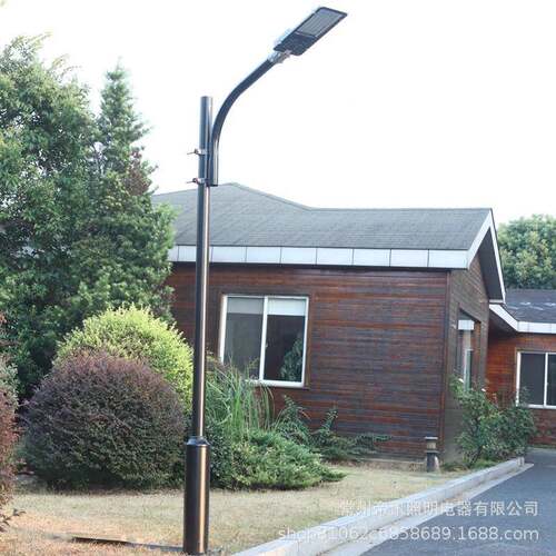 3米庭院灯改造5W2200v路小区公园改造款超亮装乡村户外灯led挑臂