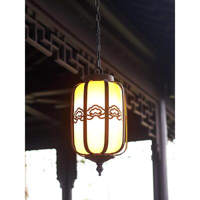新中亭子户外LED吊凉亭防灯水庭院大门室dd-002外别墅式挂灯阳走