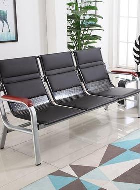 办公沙发铁架办三室排椅人位茶几组合简约会商务客53453接待出公租屋