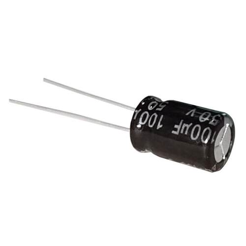 50V10UF智能居控NXC制板专用电容8*02mm1100UF/50V铝电解电容家厂