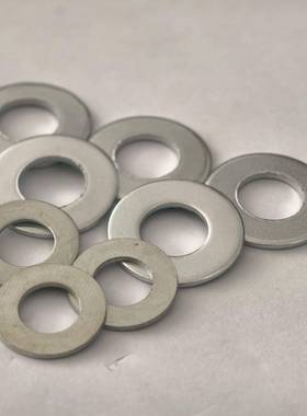 M4-M1铁镀锌平金属垫片特加大圆形加大厚螺6丝垫片M76170垫6M8M10