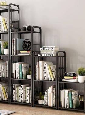 靠书墙窄架桌面学人33书2VWS8落生置物架收藏儿童书柜储物架架超