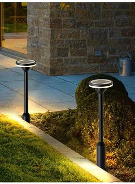 户防水太阳能院灯le太d阳能草外坪灯地插太庭阳QY-51462能景观灯