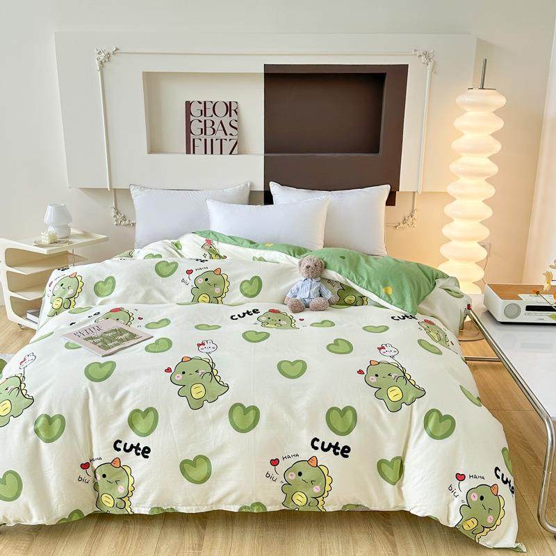 单独纯棉被套全棉斜纹印花四季单件被罩单双人宿舍学生床品被褥套,电子元器件市场,其它元器件,淘宝优惠券,粉丝福利购,淘宝优惠卷