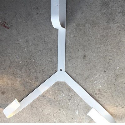 船用救生圈支架游艇三幅释放架护栏固定游泳圈架子泳池多功能挂架