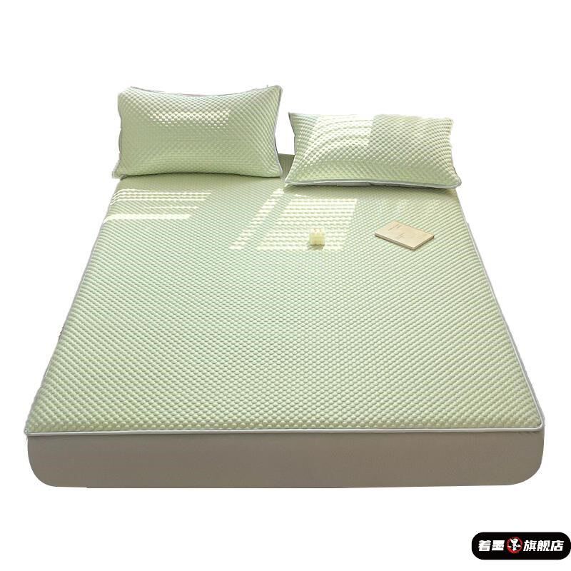乳胶凉席三件套凉席母婴a类乳胶席子床单可机洗儿童软床垫新款