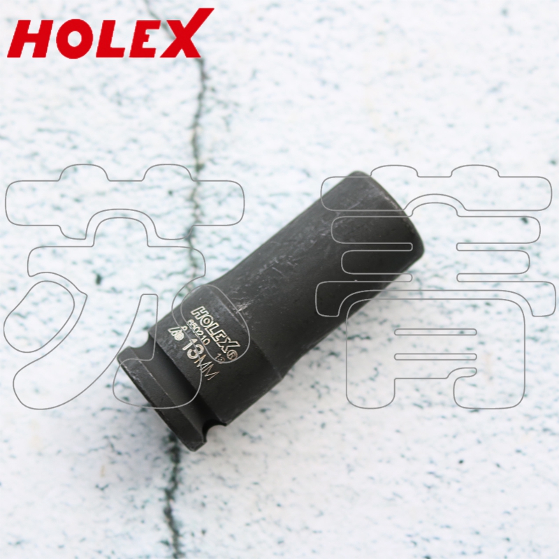 德国霍夫曼HOLEX 加长型冲击式六角套筒 3/8英寸  带磁铁