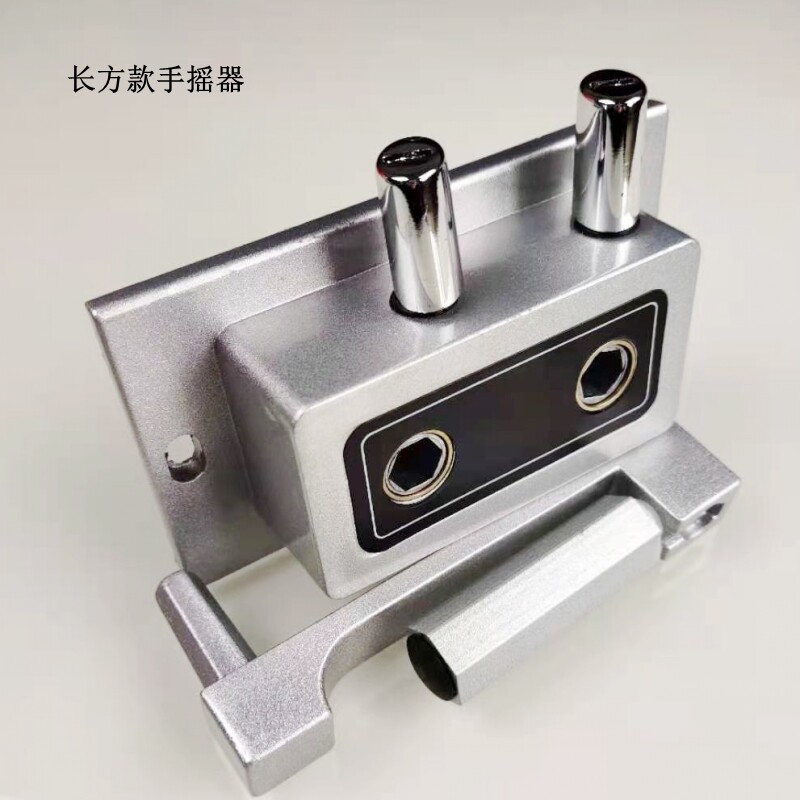 双杆晾衣架手摇器总成配件通用钢丝绳滑轮阳台升降器晒凉衣架机关
